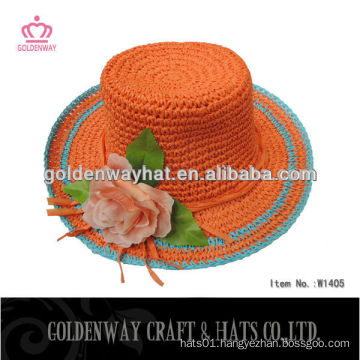 china foldable beach straw hat